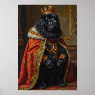Poster Portrait Royal de Terre-Neuve
