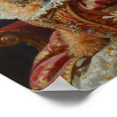 Poster Portrait Royal de Yorkshire Terrier (Coin)