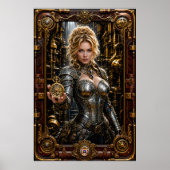 Poster Portrait Steampunk d'Ottilie Von Zale (Devant)