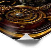 Poster Portrait Steampunk d'Ottilie Von Zale (Coin)