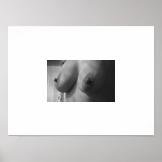Poster Portrait topless (Devant)