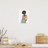 Poster Portrait Vignette de mode (Cuisine)