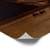 Poster Portrait Vintage amérindien (Coin)