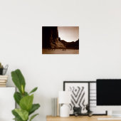 Poster Portrait Vintage amérindien (Bureau à domicile)