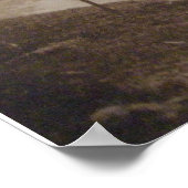 Poster Portrait Vintage amérindien (Coin)