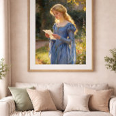 Poster Portrait Vintage Romantique