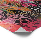 Poster Portrait Whimsical Wolf (Coin)