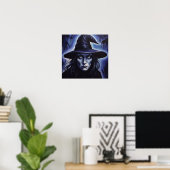 Poster PortraitDeSorcièreSombre (Bureau à domicile)