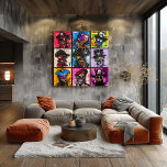 Poster Portraits colorés de crâne de pirate Gravure gratt<br><div class="desc">Cette série audacieuse de portraits de crâne de pirates inspirés par le graffiti explose de couleurs vives et de coups de pinceau chaotiques, créant une esthétique rebelle et pointue. Chaque pirate possède son propre mélange unique d'accessoires, des yeux aux casquettes de pirates, ornés d'images emblématiques de crâne et d'os croisés....</div>