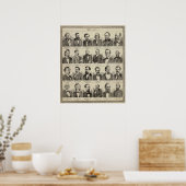 Poster Portraits d'avocats, Minnesota (Cuisine)