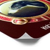 POSTER PORTRAITS DE CHIENS VICTORIENS MINIATURE (Coin)