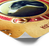 POSTER PORTRAITS DE CHIENS VICTORIENS MINIATURE (Coin)