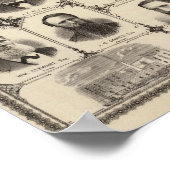 Poster Portraits de citoyens de Rapides de Cèdre (Coin)