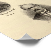 Poster Portraits de George Gale, Alfred Brunson (Coin)
