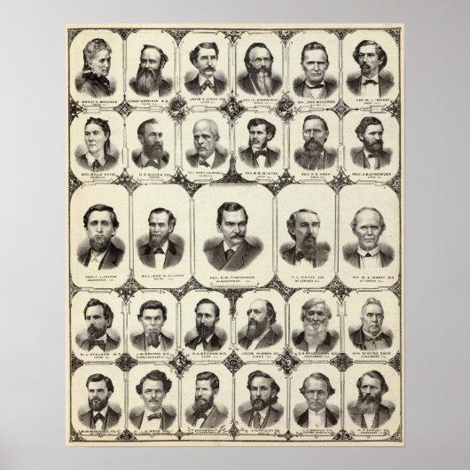 Poster Portraits de Mme DLR Wardner (Devant)