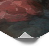 Poster Portraits de races de chiens de fleurs 10 (Coin)