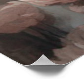 Poster Portraits de races de chiens de fleurs 4 (Coin)