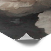 Poster Portraits de races de chiens de fleurs 7 (Coin)