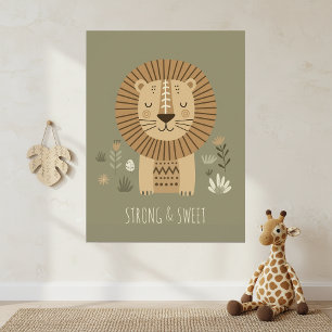 Poster Portraits de safari Lion ID1264