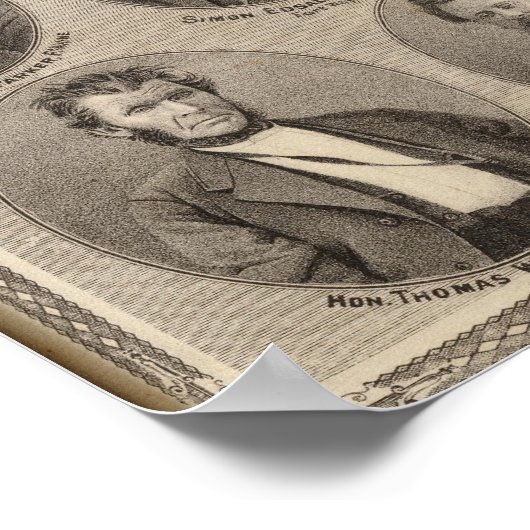 Poster Portraits de Saml Hanna, Peter Heller (Coin)