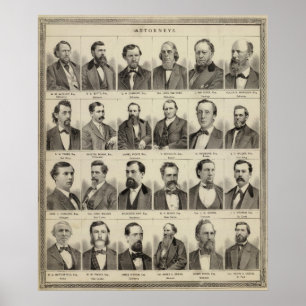 Poster Portraits des mandataires, Minnesota