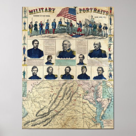 Poster Portraits militaires (Devant)
