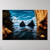 Poster Ports océaniques (Devant)