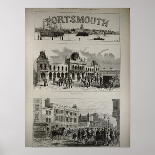 Poster Portsmouth (Devant)