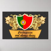 Poster Portugais classique (Devant)