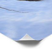 Poster Portugais Water Dog Laisser neiger Noël (Coin)