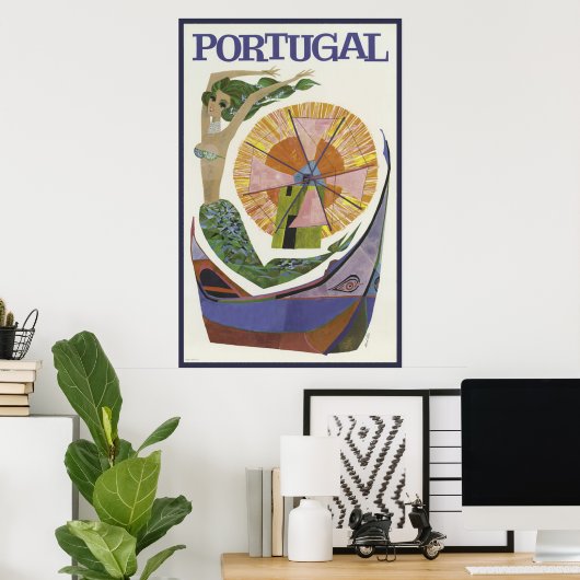 Poster Portugal (Bureau à domicile)