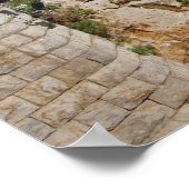 Poster Portugal, Cascais. Praia da Rainha, une plage de 2 (Coin)