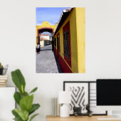 Poster Portugal : Couleurs de l'affiche de Funchal (Bureau à domicile)