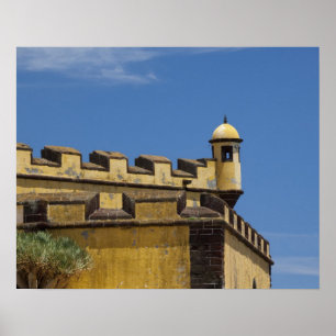 Poster Portugal, Madère, Funchal. Historique
