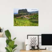 Poster Portugal réel - Madère (Bureau à domicile)