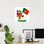 Poster Portugal Teddy Bear (Bureau à domicile)