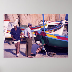 Poster Portuguese Fishermen