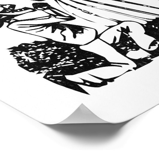 Poster Posada Cavalera Courting Skeleton (Coin)