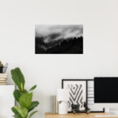 Poster Pose au-dessus de la forêt (Bureau à domicile)