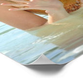 Poster Pose De Groupe Dans L'Eau (Coin)