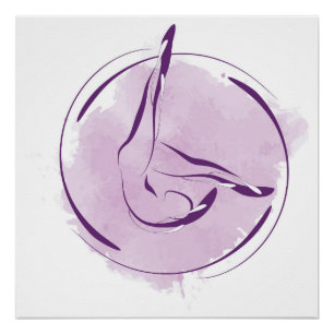 Poster pose de Pilates
