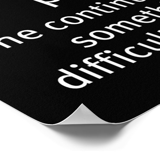 Poster Pose de prière en planche longue (Coin)