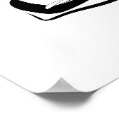 Poster Pose de torsion de la colonne vertébrale Pilates - (Coin)