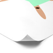 Poster Pose guerrier (Coin)