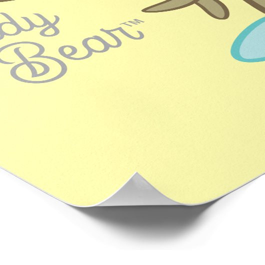 Poster Pose Joueuse de Cindy Bear (Coin)