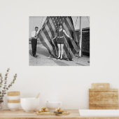 Poster Pose patriotique, années 1920 (Cuisine)