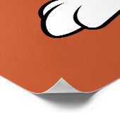 Poster pose TAZ™ (Coin)