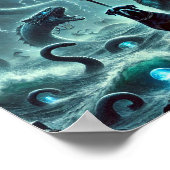 Poster Poseidon Creation et Rottweiler Guardian (Coin)