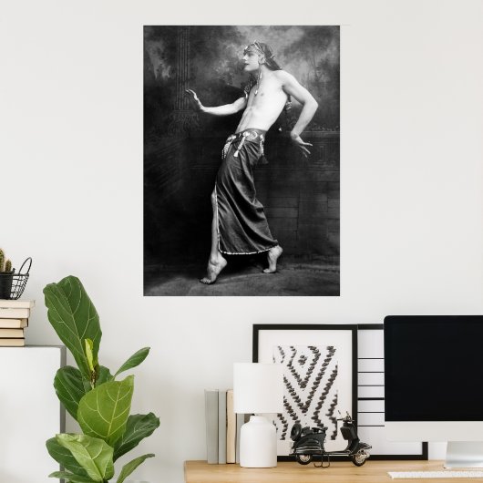 Poster Poser : 1910 (Bureau à domicile)