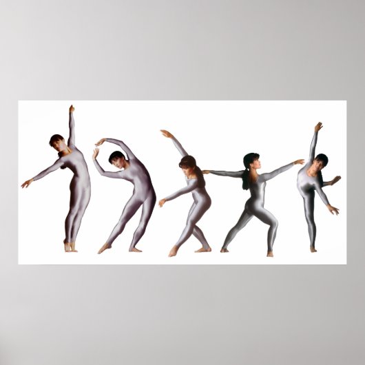 Poster Poses danseuses (Devant)